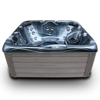 Προσαρμοσμένος 4 ανθρώπων Outdoor Spa μπανιέρες Freestanding European Design Spa